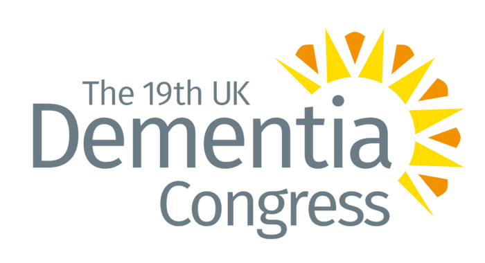 Graphic saying The 19th UK Dementia Congress with a logo